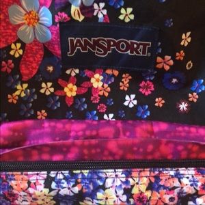Jansport Backpack - flowers